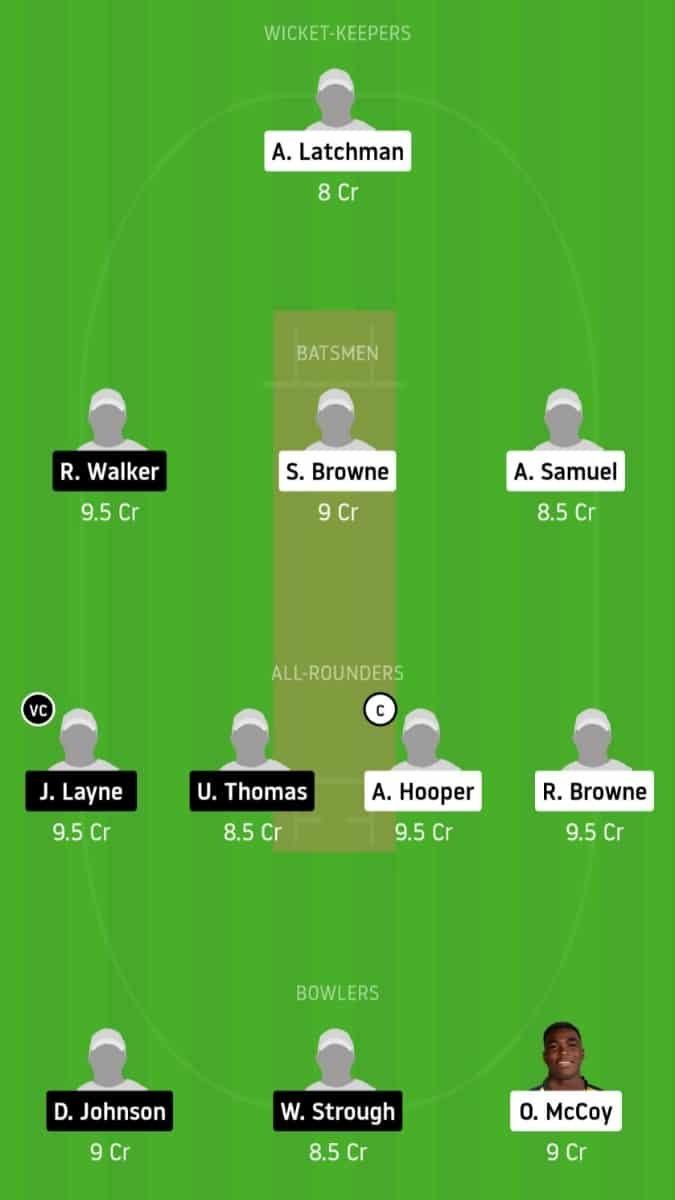 GRD VS SPB Dream11 Fantasy Cricket Tips | Vincy T10 League | Players records and information