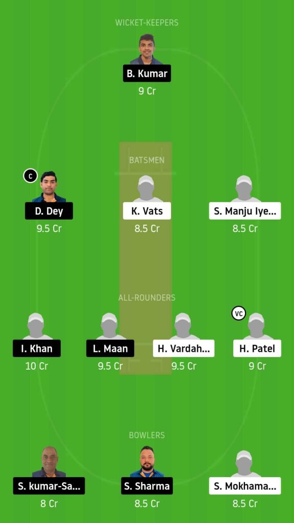STO vs IND | Dream11 ECS T10 Stockholm | Today Match Prediction and Players Records