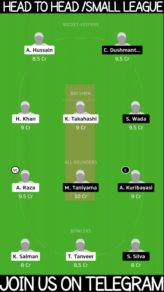 NKL vs KC | 3rd Place Playoff,Japan Premier League T20 | Dream11 Today Match Prediction and Players Records