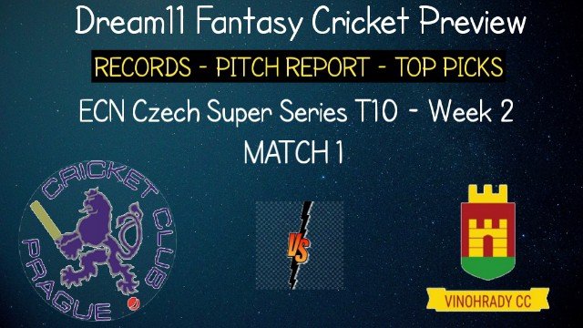 PCK vs VIB | Match 1,ECN Czech Super Series T10| Today Match Prediction and Players Records