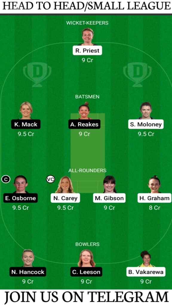 TAS-W vs AM-W Dream11 Prediction, Fantasy Cricket Tips, Playing XI, Pitch Report and Players Record: Match 2, Australia Women's ODD 2021 