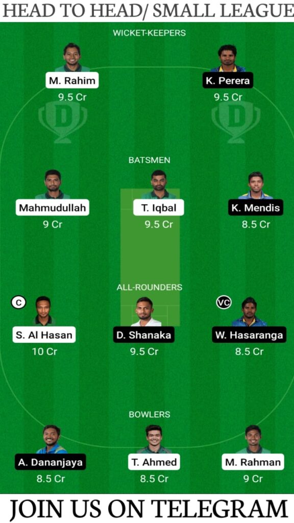 BAN vs SL Dream11 Prediction, Fantasy Cricket Tips, Players Stats, Playing XI, Head To Head and Pitch Report — Match 1, Bangladesh vs Sri Lanka ODI 2021