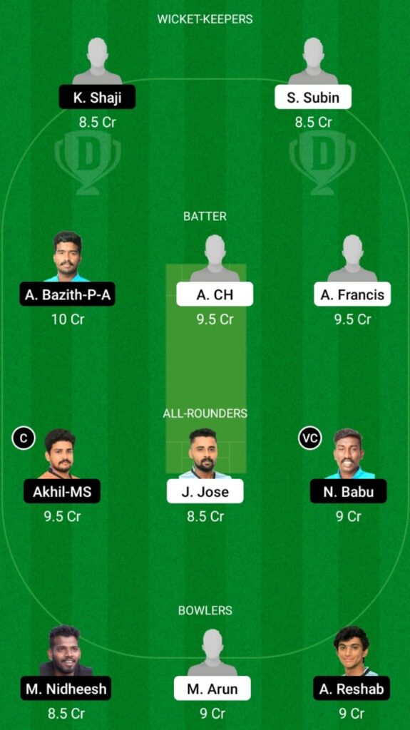 ENC vs TNC  Dream11 Match Prediction, Players Stats, Fantasy Team, Playing XI and Pitch Report — Match 14, KCA Club Championship 2021