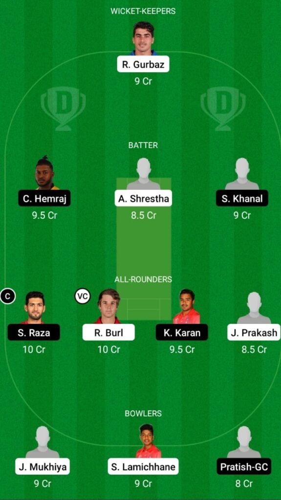 KK vs BW Dream11 Match Prediction, Players Stats, Fantasy Team, Playing XI and Pitch Report — Match 4, Everest Premiere League T20 2021