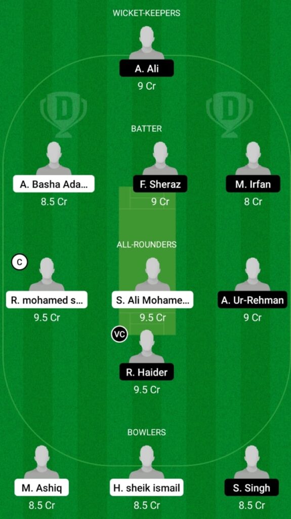 QWC vs SPE Dream11 Prediction,  Players stats, Fantasy Team, Playing 11 and Pitch Report — Match 13, MCA All Star T10 Bash