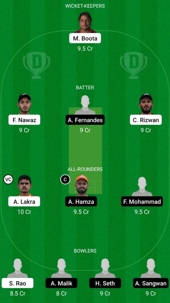 EMB vs DUB Dream11 Prediction, Players stats, Fantasy Team, Playing 11 and Pitch Report — Match 4, Emirates D10