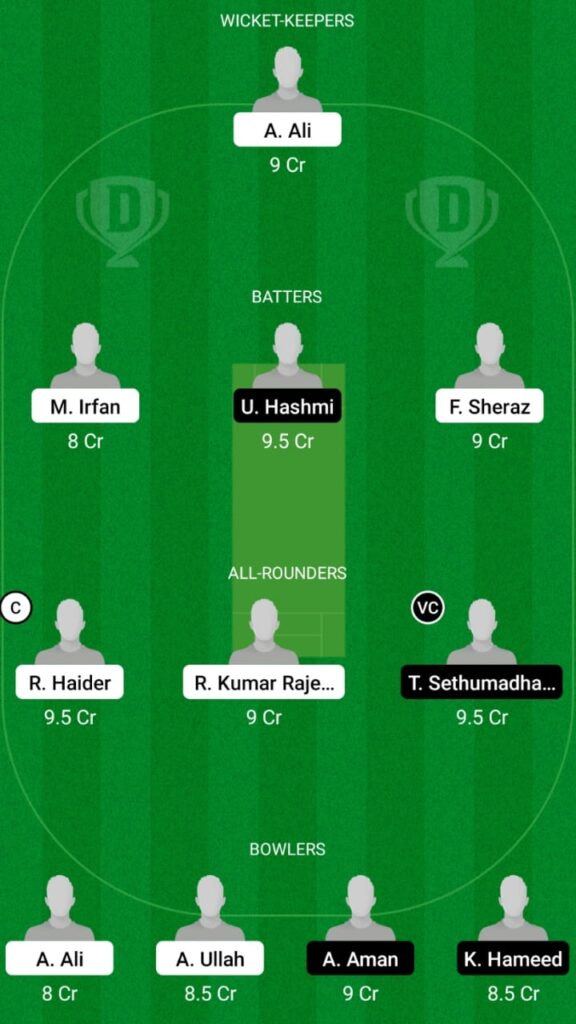 SPE vs UF Dream11 Prediction, Players Stats, Fantasy Team, Playing 11 and Pitch Report — 1st Semi-final, MCA All Star T10 Bash