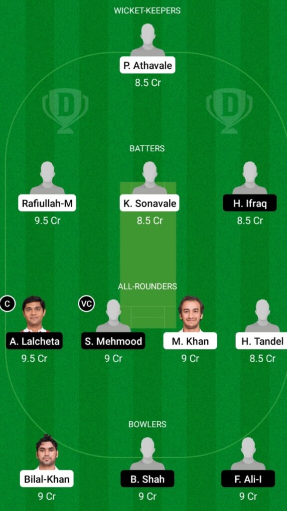 AMR vs BOB Dream11 Match Prediction, Players Stats, Fantasy Team, Playing 11 and Pitch Report — Match 13, Oman D20 League