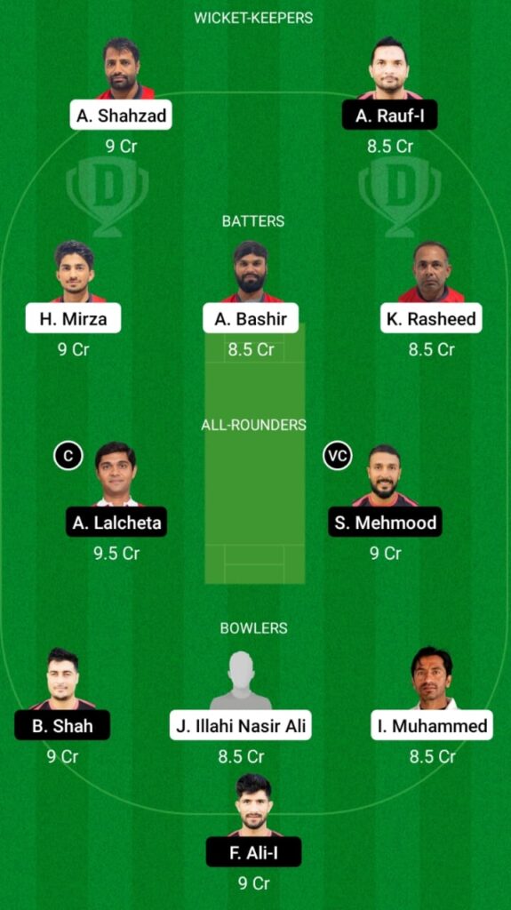AZA vs BOB Dream11 Match Prediction, Players Stats, Fantasy Team, Playing 11 and Pitch Report — Match 15, Oman D20 League