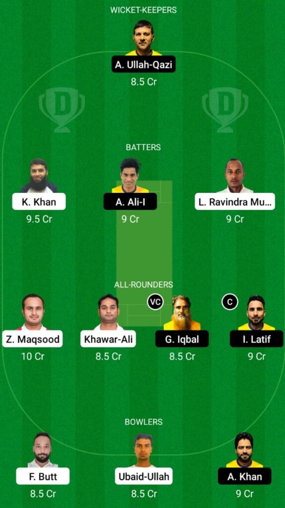 DAT vs GGI Dream11 Match Prediction, Players Stats, Fantasy Team, Playing 11 and Pitch Report — Match 21, Oman D20 League