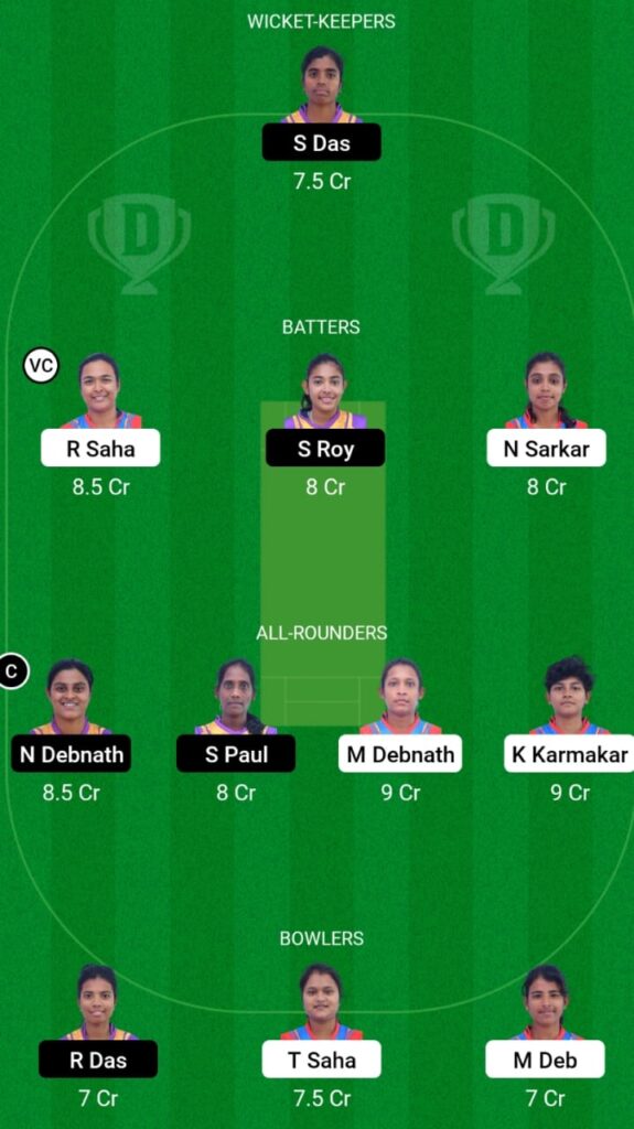 WTT-W vs SJS-W Dream11 Prediction, Players Stats, Record, Fantasy Team, Playing 11 and Pitch Report — Match 30, Tripura Women T20 2022/23