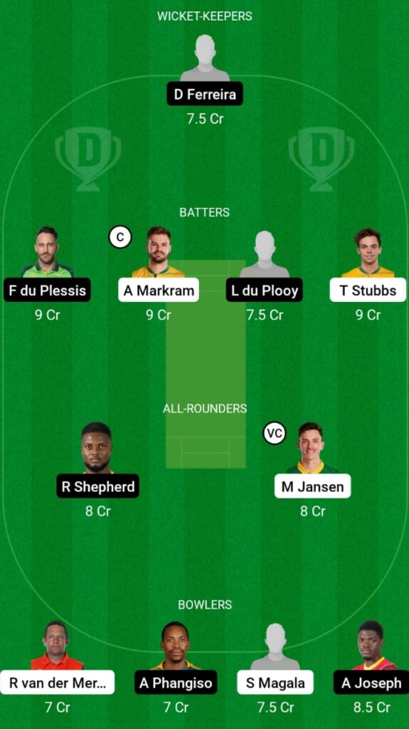 EAC vs JOH Dream11 Prediction, Head To Head, Players Stats, Fantasy Team, Playing 11 and Pitch Report — Match 17, South Africa T20 League 2023