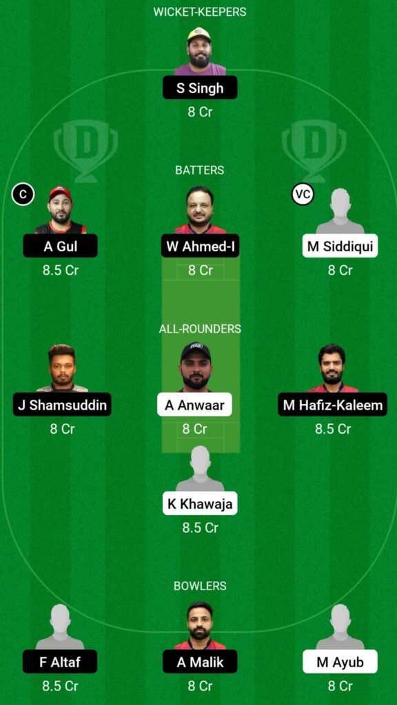 MEM vs GCC Dream11 Prediction, Players Stats, Record, Fantasy Team, Playing 11 and Pitch Report — Match 3, ICCA Arabian T20 League, 2023