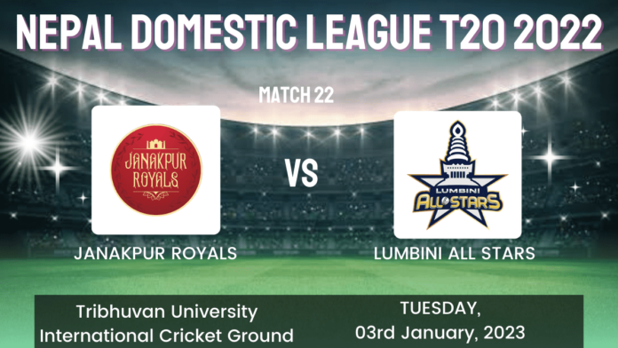 JKR vs LAS Dream11 Prediction, Players Stats, Record, Fantasy Team, Playing 11 and Pitch Report — Match 22, Nepal Domestic T20 League, 2022/23
