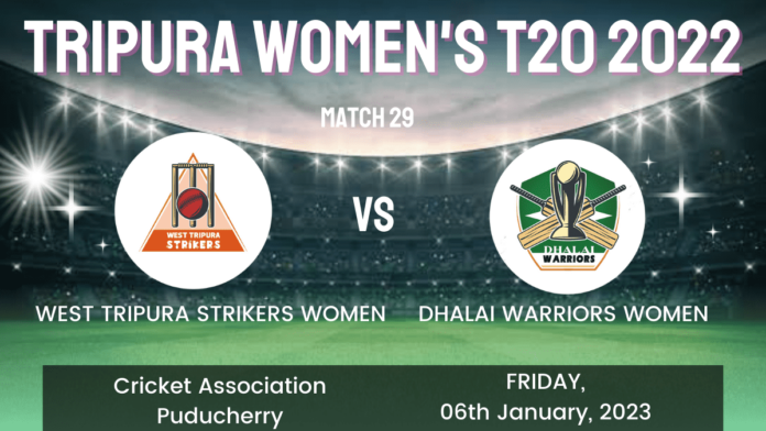 WTS-W vs DWR-W Dream11 Prediction, Players Stats, Record, Fantasy Team, Playing 11 and Pitch Report — Match 29, Tripura Women's T20 2022/23