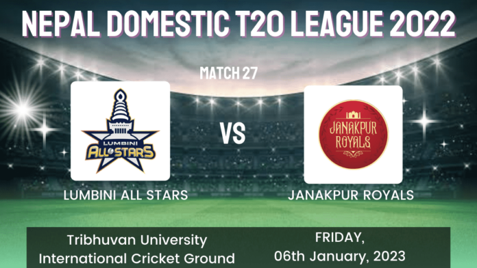 LAS vs JKR Dream11 Prediction, Players Stats, Record, Fantasy Team, Playing 11 and Pitch Report — Match 27, Nepal Domestic T20 League, 2022/23