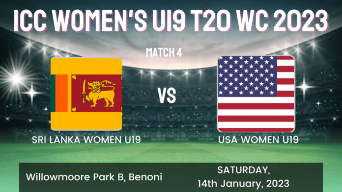 SL-WU19 vs USA-WU19 Dream11 Prediction, Players Stats, Record, Fantasy Team, Playing 11 and Pitch Report — Match 4, ICC Women's U19 T20 World Cup
