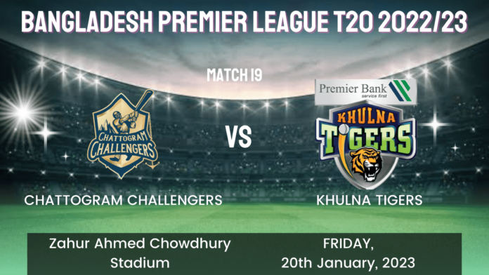 CCH vs KHT Dream11 Prediction, Head To Head, Players Stats, Fantasy Team, Playing 11 and Pitch Report — Match 19, Bangladesh Premier League T20, 2023