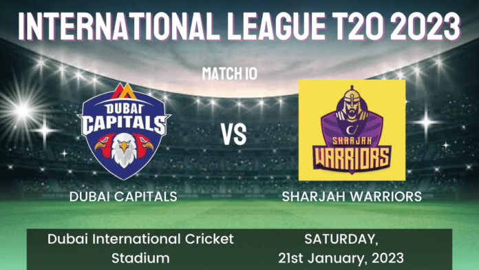 DUB vs SJH Dream11 Prediction, Head To Head, Players Stats, Fantasy Team, Playing 11 and Pitch Report — Match 10, International League T20 2023