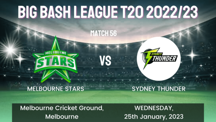 STA vs THU Dream11 Prediction, Head To Head, Players Stats, Fantasy Team, Playing 11 and Pitch Report — Match 56, 2022/23