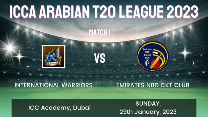 INW vs ECC Dream11 Prediction, Players Stats, Record, Fantasy Team, Playing 11 and Pitch Report — Match 1 ICCA Arabian T20 League 2023