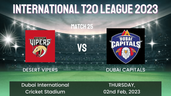 VIP vs DUB Dream11 Prediction, Head To Head, Players Stats, Fantasy Team, Playing 11 and Pitch Report — Match 25, International League T20 2023