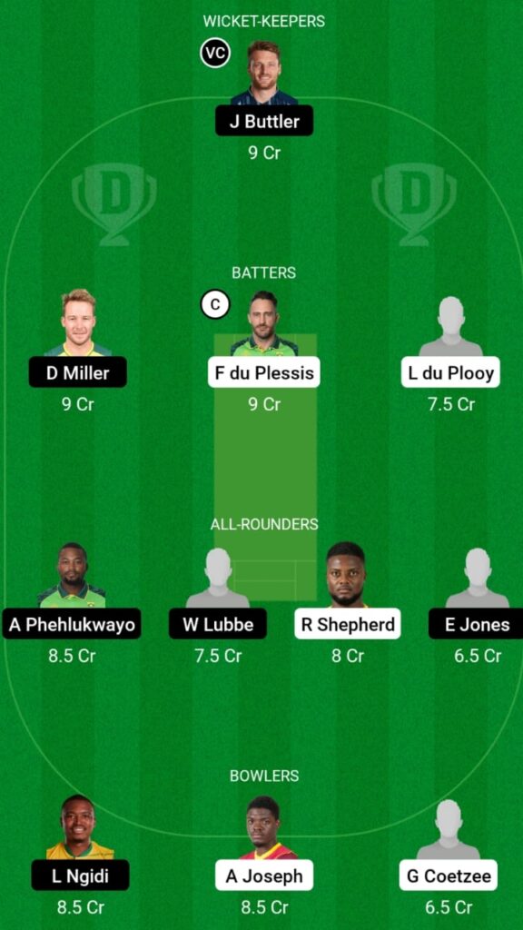 JOH vs PRL Dream11 Prediction, Head To Head, Players Stats, Fantasy Team, Playing 11 and Pitch Report — Match 24, SA T20 League 2023