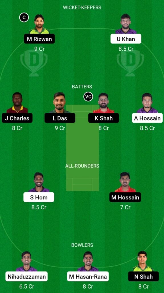 CCH vs COV Dream11 Prediction, Head To Head, Players Stats, Fantasy Team, Playing 11 and Pitch Report — Match 35, Bangladesh Premier League T20 2023