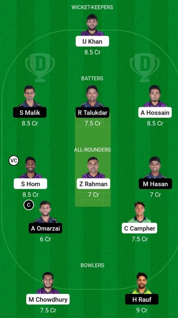 CCH vs RAN Dream11 Prediction, Head To Head, Players Stats, Fantasy Team, Playing 11 and Pitch Report — Match 40, Bangladesh Premier League T20, 2023