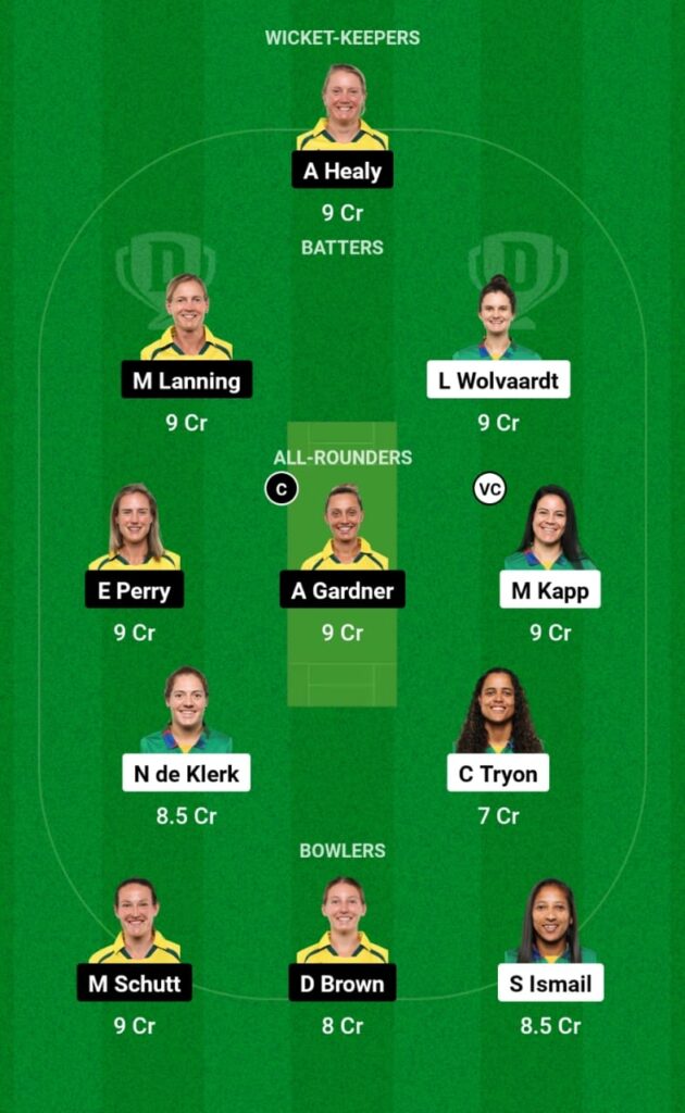 SA-W vs AU-W Dream11 Prediction, Head To Head, Players Stats, Fantasy Team, Playing 11 and Pitch Report — Match 15, Women’s T20 World Cup 2023