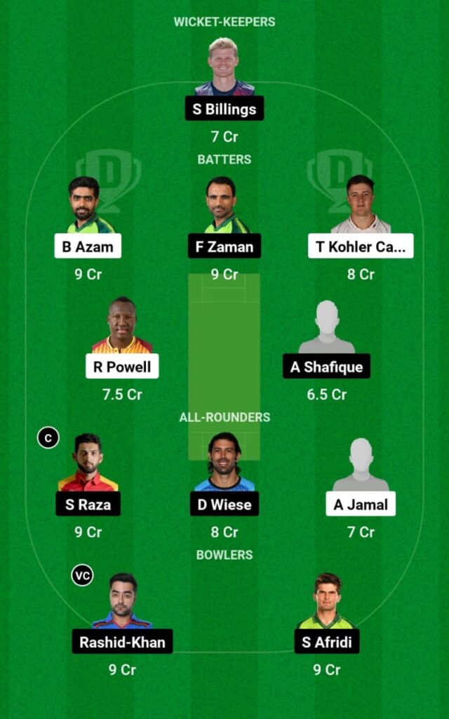 PES vs LAH Dream11 Prediction, Head To Head, Players Stats, Fantasy Team, Playing 11 and Pitch Report — Match 23, Pakistan Super League T20, 2023