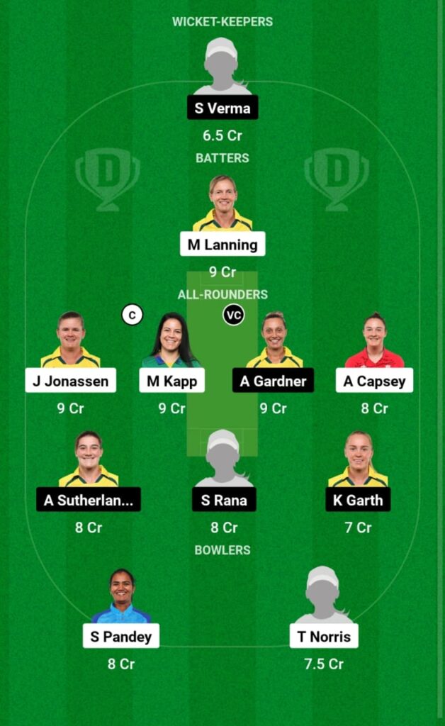 DEL-W vs GUJ-W Dream11 Prediction, Head To Head, Players Stats, Fantasy Team, Playing 11 and Pitch Report — Match 14, Women’s Premier League T20, 2023