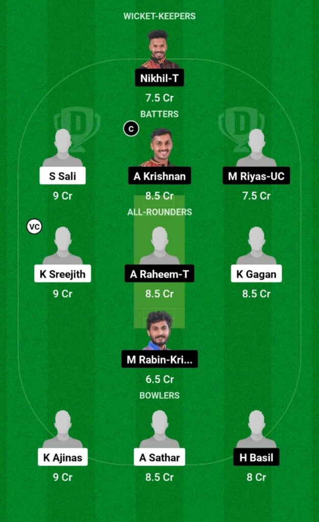 WAN vs MAP Dream11 Prediction, Players Stats, Record, Fantasy Team, Playing 11 and Pitch Report — Match 14, NSK Trophy — Kerala T20 Championship, 2023