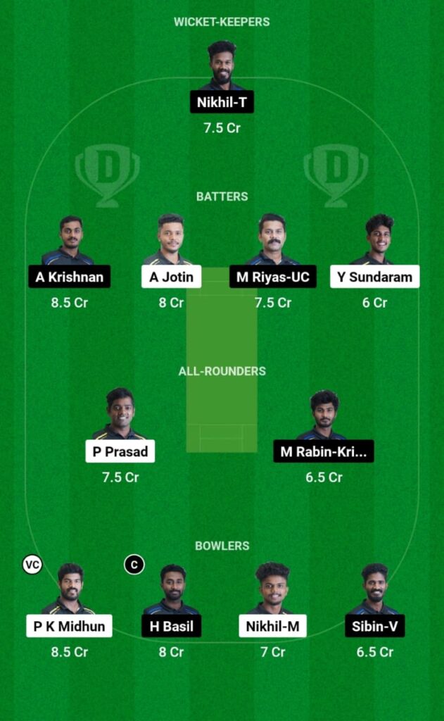 APH vs MAP Dream11 Prediction, Players Stats, Record, Fantasy Team, Playing 11 and Pitch Report — Match 18, NSK Trophy — Kerala T20 Championship, 2023