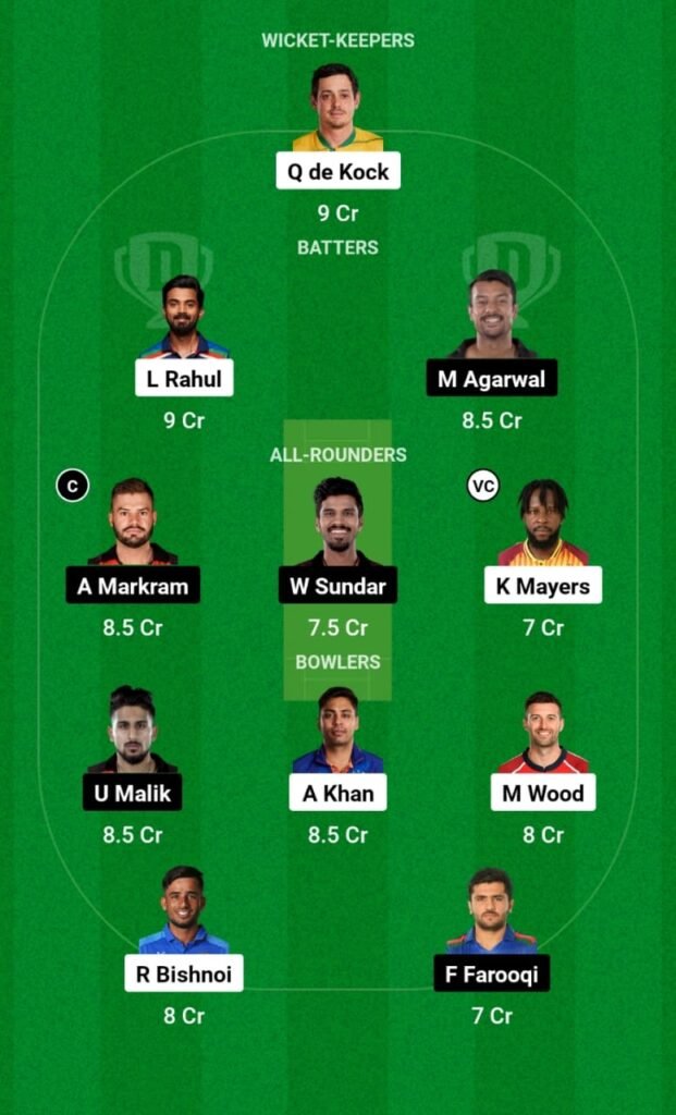 LSG vs SRH Dream11 Prediction, Head To Head, Players Stats, Fantasy Team, Playing 11 and Pitch Report — Match 10, TATA IPL T20, 2023