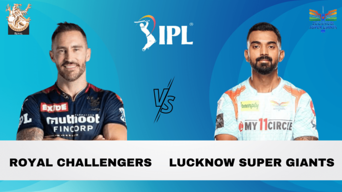 RCB vs LSG Dream11 Prediction, Head To Head, Players Stats, Fantasy Team, Playing 11 and Pitch Report — Match 15, TATA IPL T20, 2023