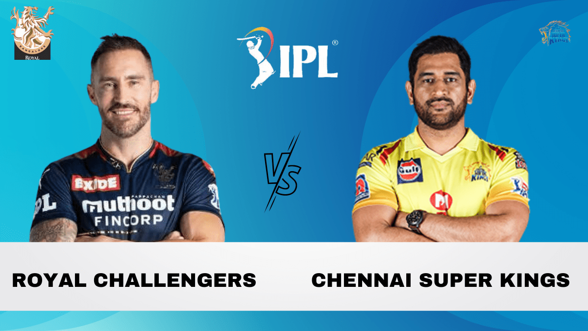 Rcb Vs Csk Dream11 Prediction Head To Head Players Stats Fantasy Team Playing 11 And Pitch 3725