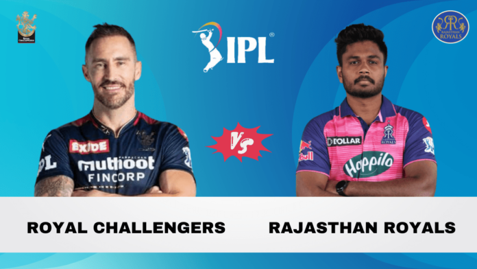 RCB vs RR Dream11 Prediction, Head To Head, Players Stats, Fantasy Team, Playing 11 and Pitch Report — Match 32, TATA IPL T20, 2023