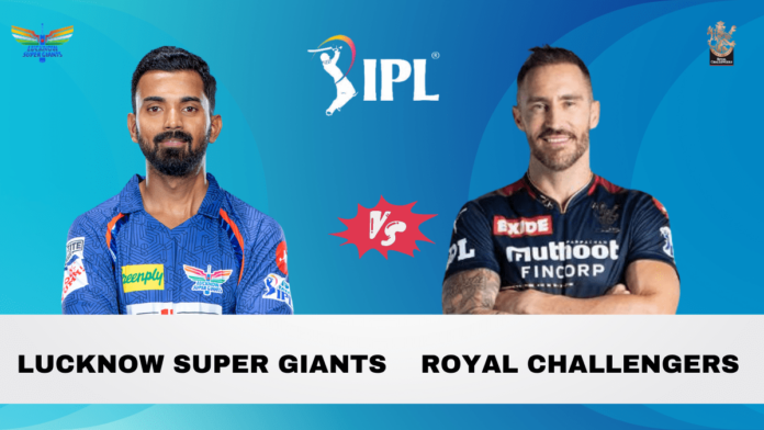 LSG vs RCB Dream11 Prediction, Head To Head, Players Stats, Fantasy Team, Playing 11 and Pitch Report — Match 43, TATA IPL T20 2023
