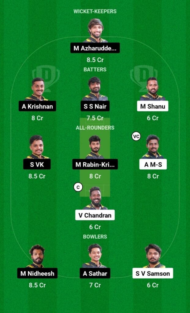 AGR vs JRO Dream11 Prediction, Players Stats, Record, Fantasy Team, Playing 11 and Pitch Report —Match 8, KCA Club Championship, 2023