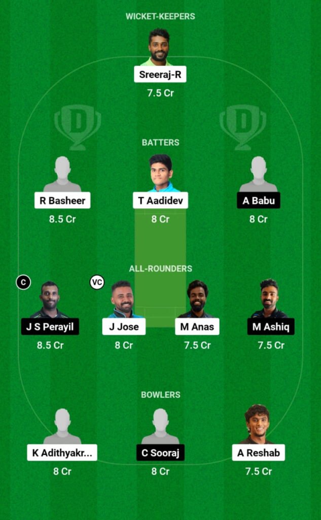 ACC vs TRC Dream11 Prediction, Players Stats, Record, Fantasy Team, Playing 11 and Pitch Report — Match 12, KCA Club Championship, 2023
