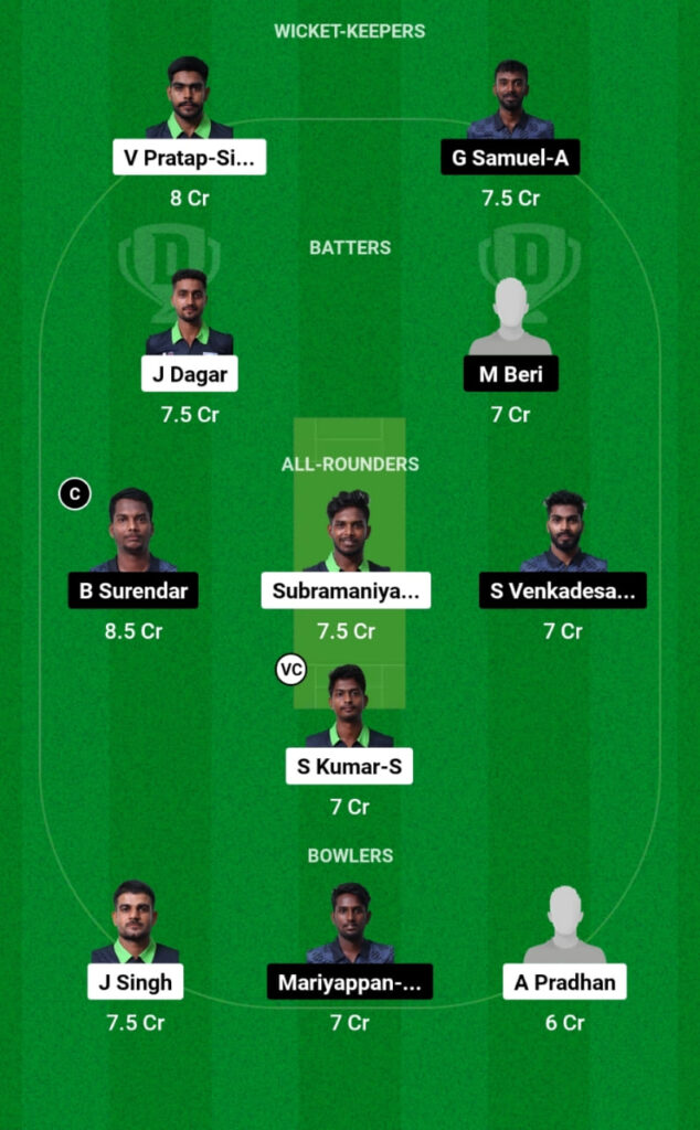PAT vs TIT Dream11 Prediction, Players Stats, Record, Fantasy Team, Playing 11 and Pitch Report — Match 9, Siechem Pondicherry T10, 2023