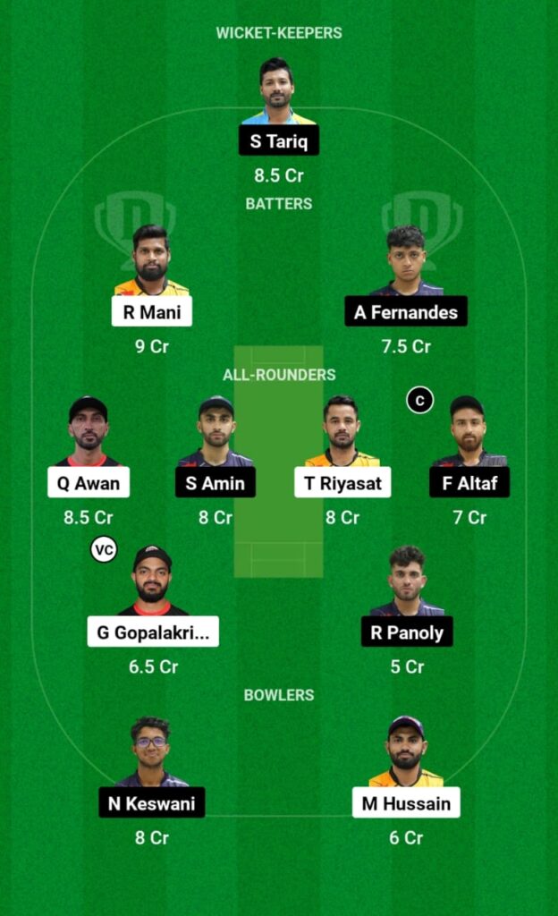COL vs ZGS Dream11 Prediction, Players Stats, Record, Fantasy Team, Playing 11 and Pitch Report — Match 6, Bukhatir T20 League, 2023