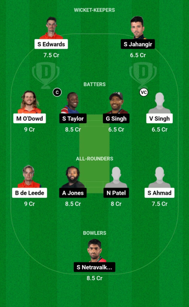 NED vs USA Dream11 Prediction, Head To Head, Players Stats, Fantasy Team, Playing 11 and Pitch Report — Match 10, ICC Cricket World Cup Qualifier 2023