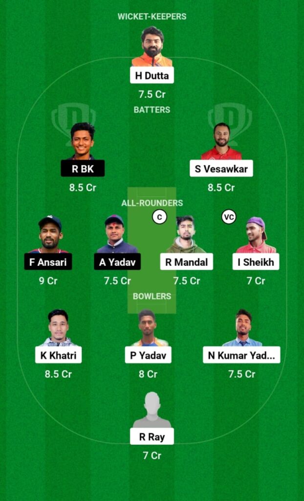 CL vs RR Dream11 Prediction, Players Stats, Record, Fantasy Team, Playing 11 and Pitch Report — Match 10, Saptari T20 Premier League 2023