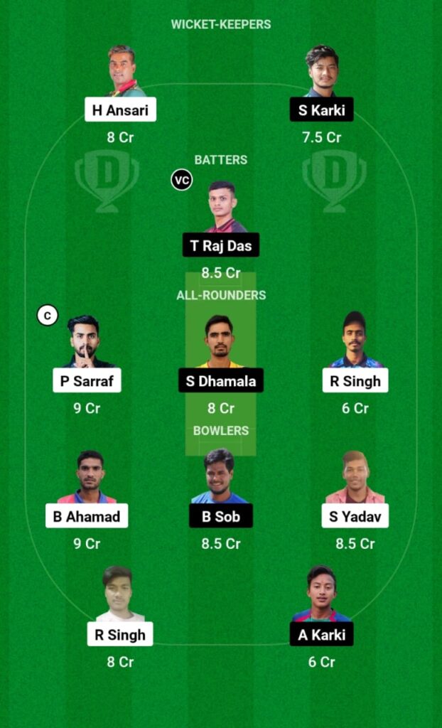 BBSK vs RTK Dream11 Prediction, Players Stats, Record, Fantasy Team, Playing 11 and Pitch Report — Match 11, Saptari T20 Premier League 2023