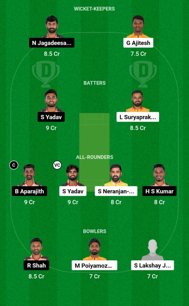 NRK vs CSG Dream11 Prediction, Head To Head, Players Stats, Fantasy Team, Playing 11 and Pitch Report — Match 14, Tamil Nadu Premier League T20, 2023
