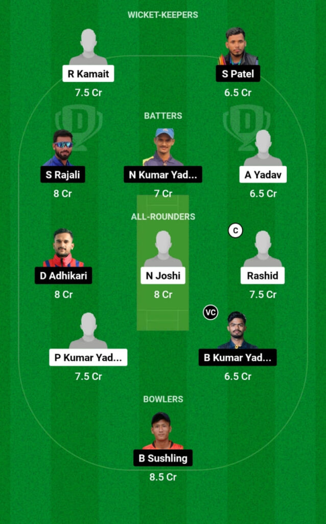 KR vs BKW Dream11 Prediction, Players Stats, Record, Fantasy Team, Playing 11 and Pitch Report — Match 15, Saptari T20 Premier League 2023