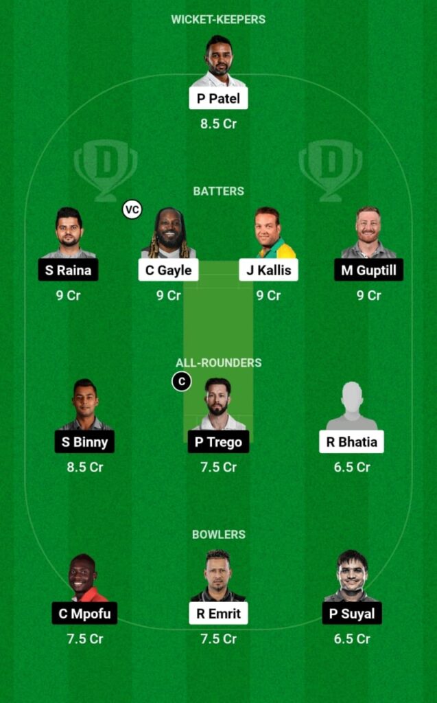 GJG vs UHY Dream11 Prediction, Players Stats, Record, Fantasy Team, Playing 11 and Pitch Report — Match 8, Legends League Cricket T20 2023