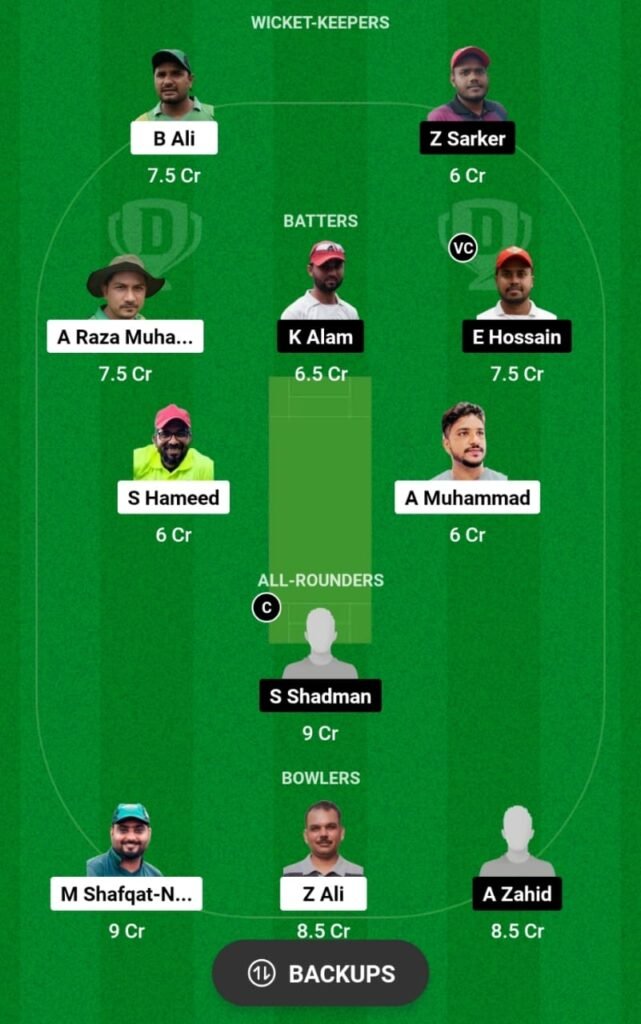PU vs BDT Dream11 Prediction, Players Stats, Record, Fantasy Team, Playing 11 and Pitch Report — Match 6, Grand Rumble T10 Championship 2023-24